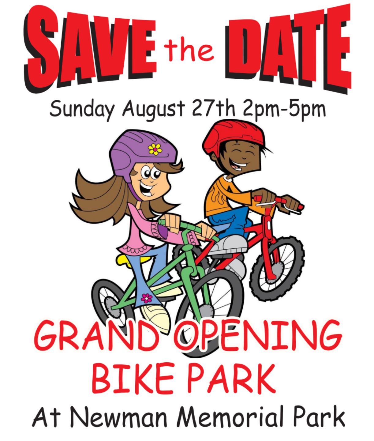 Willow Bike Park Grand Opening Flyer