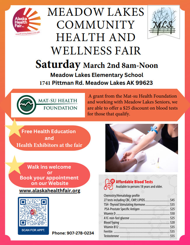 Meadow Lakes Community Health and Wellness Fair