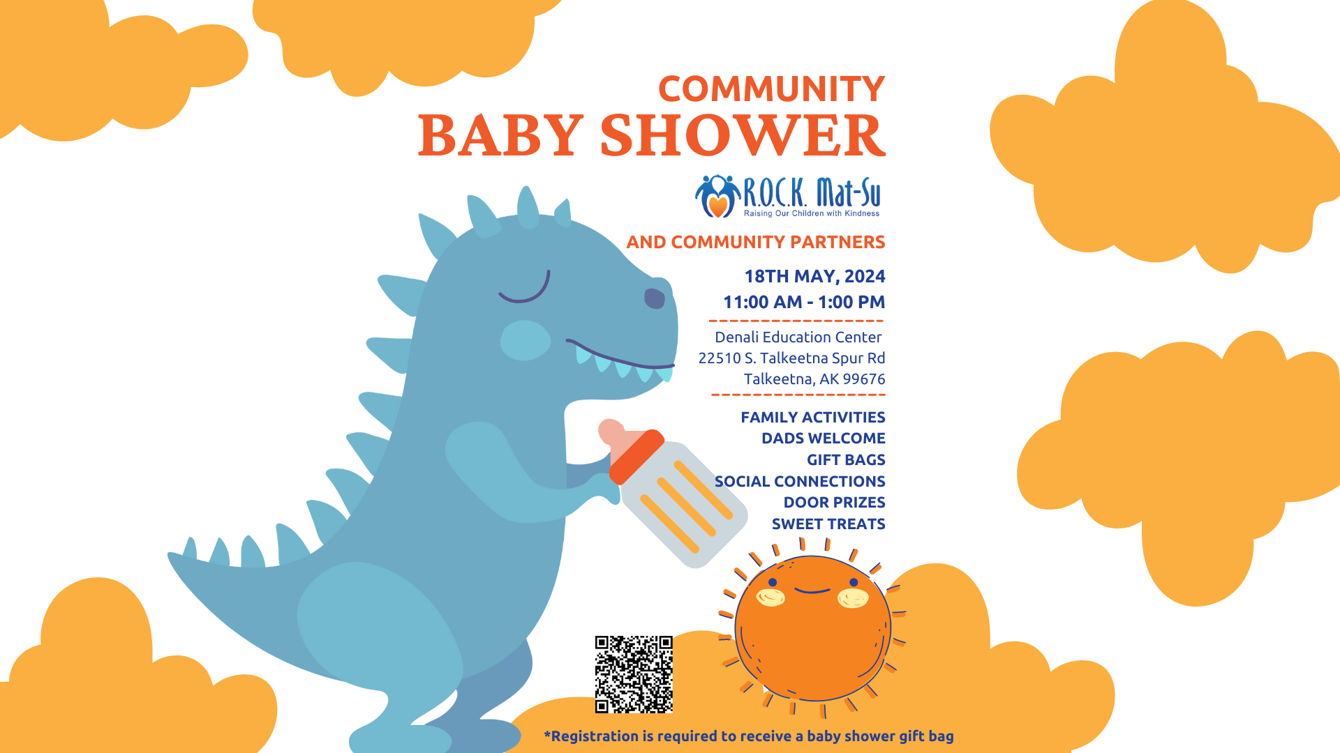 2024 R.O.C.K. Mat-Su Community Baby Shower (Talkeetna)