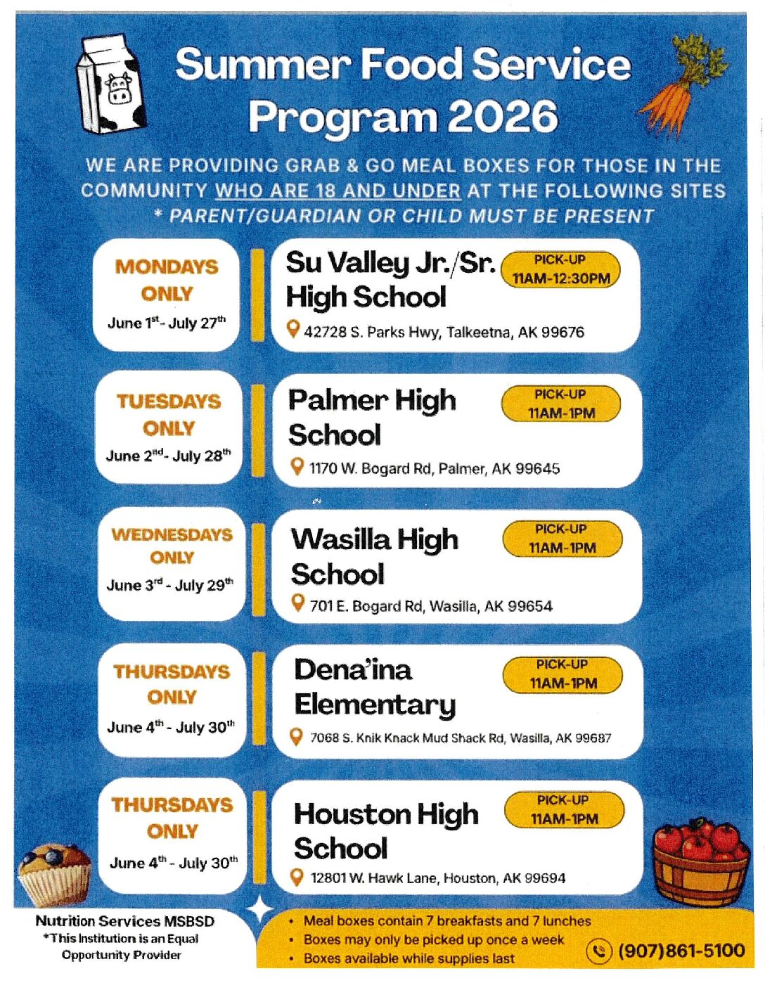 food service program